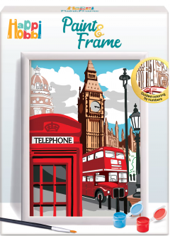 Set pictura pe numere - Paint & Frame - Majestic London