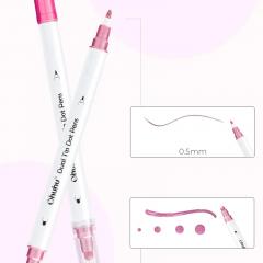 Set 15 markere - Ohuhu - Baza Apa, Dual Tips Fine&Dot, Multicolor 