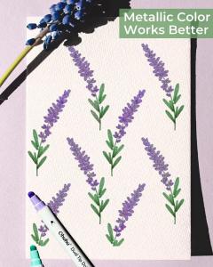 Set 15 markere - Ohuhu - Baza Apa, Dual Tips Fine&Dot, Multicolor 