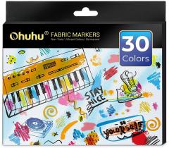 Set 30 markere - Fabric Markers