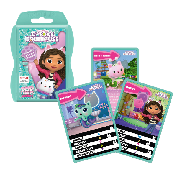 Joc - Gabby's Dollhouse - Top Trumps Juniors - Winning Moves