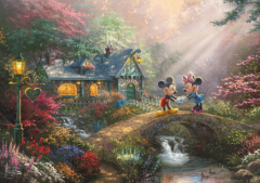 Puzzle 500 piese - Disney Dreams Collection - Mickey & Minnie