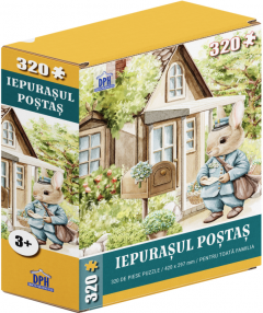 Puzzle - Iepurasul Postas, 320 piese