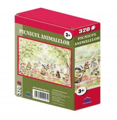 Puzzle - Picnicul Animalelor, 320 piese