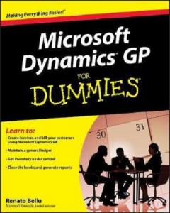 Microsoft Dynamics Gp - For Dummies