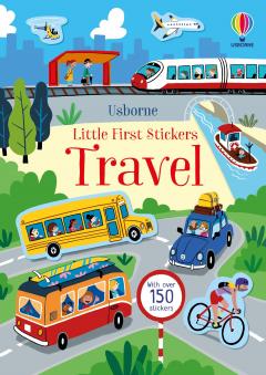 Coperta cărții Little First Stickers Travel