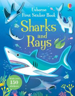 Coperta cărții First Sticker Book Sharks and Rays