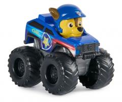 Jucarie - Patrula Catelusilor -  Vehicul metalic si figurina Chase