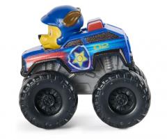 Jucarie - Patrula Catelusilor -  Vehicul metalic si figurina Chase