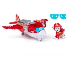 Jucarie - Patrula Catelusilor -  Vehicul de salvare aerian si figurina Marshall