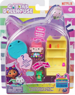 Set joaca - Gabby's Dollhouse - Bebe cutiuta si camera mestesugurilor