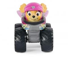 Jucarie - Patrula Catelusilor  - Vehicul metalic si figurina Skye