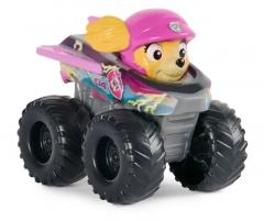 Jucarie - Patrula Catelusilor  - Vehicul metalic si figurina Skye