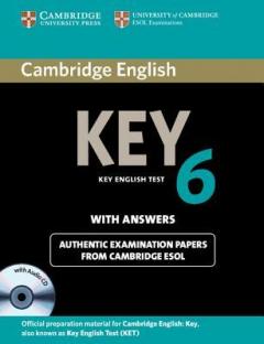 Cambridge English Key 6 Self-study Pack 