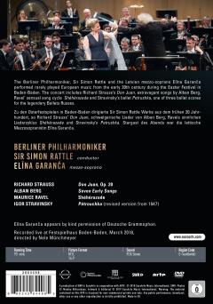 Berliner Philharmoniker, Sir Simon Rattle & Elina Garanca in Baden-Baden (DVD)