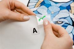 Set pentru lipirea puzzle-urilor pe perete