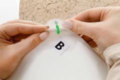 Set pentru lipirea puzzle-urilor pe perete