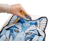 Set pentru lipirea puzzle-urilor pe perete