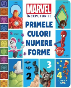 Marvel Inceputurile - Primele culori, numere, forme