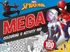 Coperta cărții Marvel Spider-Man: Mega Colouring & Activity Pad