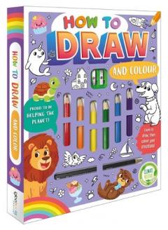 Coperta cărții How to Draw and Colour