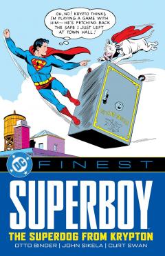 Coperta cărții DC Finest Superboy: The Super-Dog from Krypton
