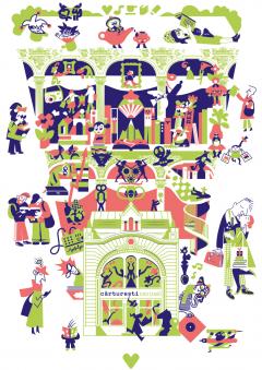 Sacosa - Carturesti x Sorina Vazelina - Carusel ziua