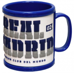 Cana Real Madrid 3D Rubber - Alb/Albastru