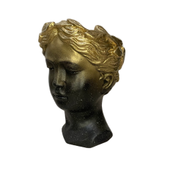 Vaza - Antique - Negru-Gold