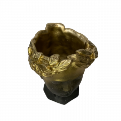 Vaza - Antique - Negru-Gold