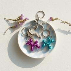 Breloc - Metallic Puppy - Silver