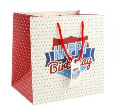 Punga medie pentru cadouri - Gents Happy Bday Lesser & Pavey
