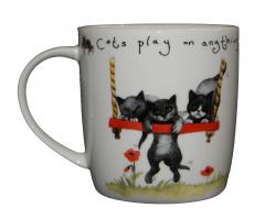 Cana in cutie cadou - Playfull Cats Garden