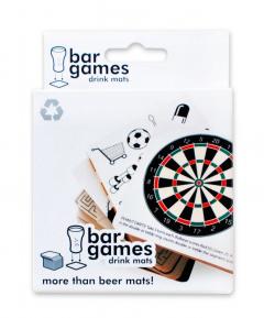 Suporturi pentru pahar cu jocuri de baut - Bar Games Beer Mats (set 30)