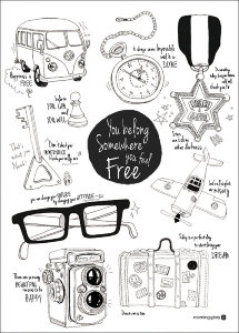 Carnet - Feel Free Letterbox