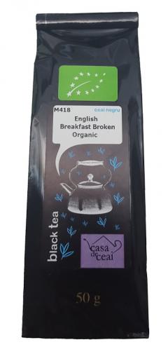 Ceai negru M418 English Breakfast Broken Organic Casa de ceai