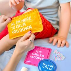 Set 3 mini comprese cu gel pentru dureri - Recovery