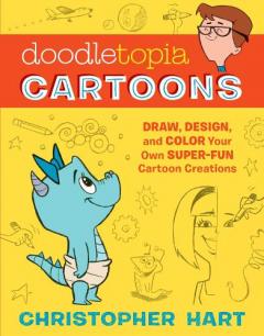 Coperta cărții Cartoons - Draw, Design, and Color Your Own Super-Fun Cartoon Characters