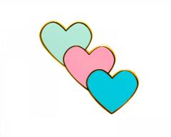Insigna - Trio Hearts | Acorn & Will