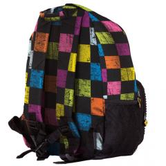 Rucsac - Daypack Multicolor Chequered / Black