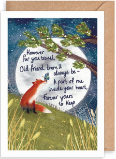 Felicitare - Forever Yours Fox & Butterfly