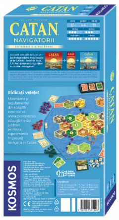Extensie - Catan - Navigatorii (5-6 Jucatori) (Editia 2025)
