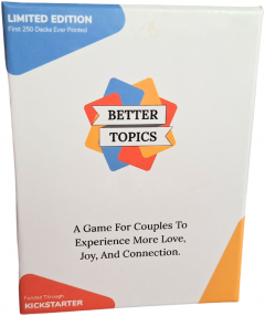 Joc de carti pentru cupluri - Better Topics Limited Edition