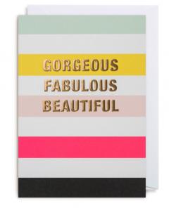 Felicitare - Gorgeous fabulous beautiful Lagom Design