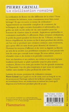 La Civilisation romaine