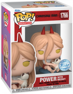Figurina - Funko Pop! Chainsaw Man: Power (with Meowy)