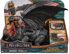 Figurina - How To Train Your Dragon - Dragonul Rosu