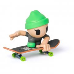 Set de joaca - Tech Deck Sk8 Crew Series 2 - Placa si figurina cu sapca verde