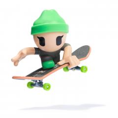 Set de joaca - Tech Deck Sk8 Crew Series 2 - Placa si figurina cu sapca verde