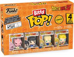 Set 4 figurine - Funko Bitty Pop! Dragon Ball Z: Majin Buu, Vegito, Majin Vegeta, Super Saiyan 3 Goku
